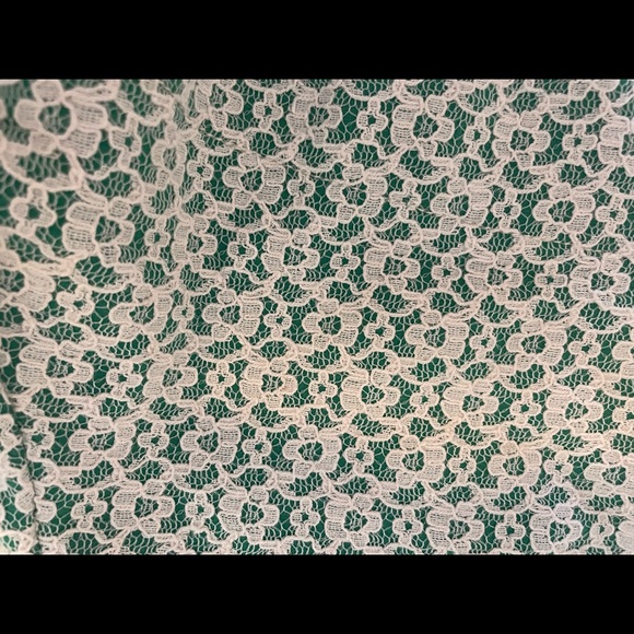 Anthropologie shorts with lace overlay - Picture 3 of 5